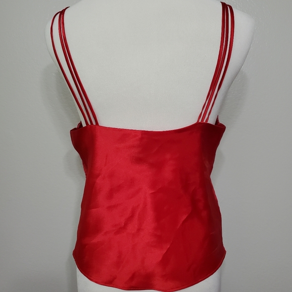 Vintage Victoria Secret Golden Label Lace Camisole Slip Top - Picture 4 of 5